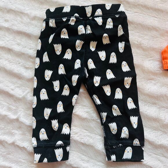 Girls 6 month Halloween Onesie and ghost pants - Picture 4 of 5